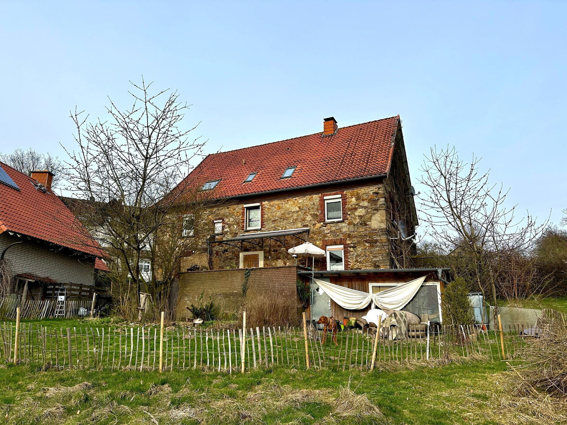 rückseitige Ansicht