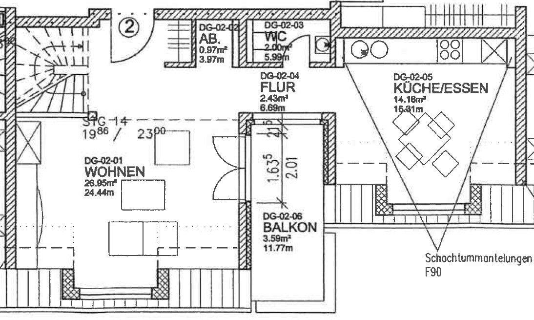 Stilvolle 3-Zimmer-Dachgeschoss-Wohnung in Spenge - Photo 2